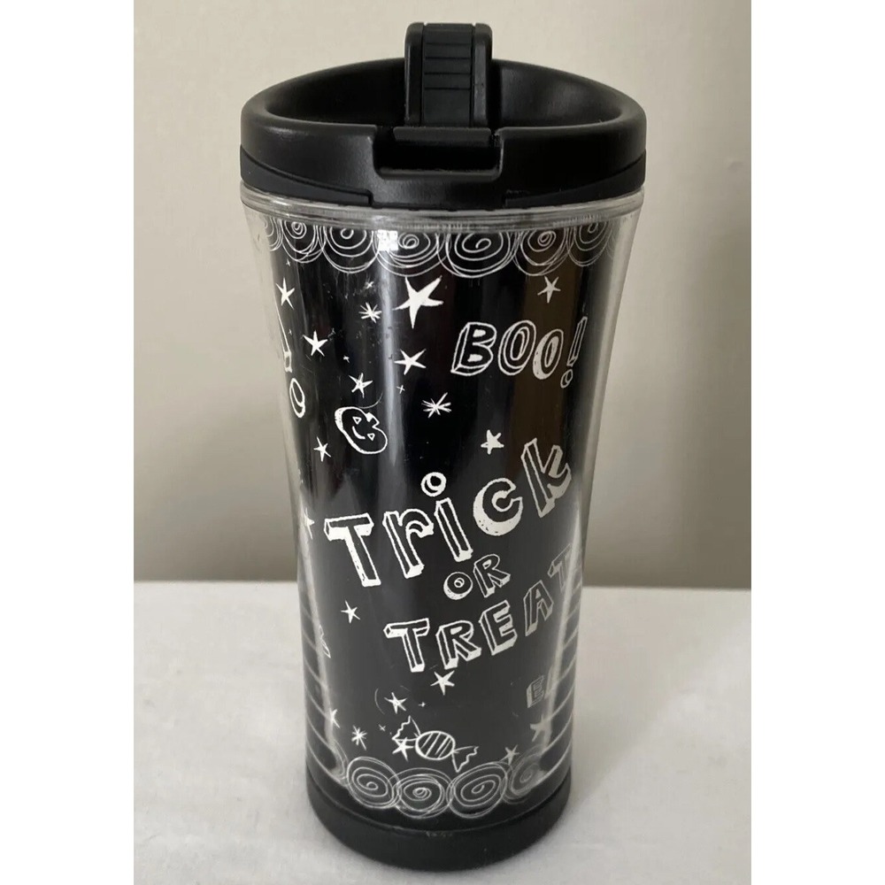 Starbucks 2007 Happy Halloween glow in dark 8 fluid ounces insulated